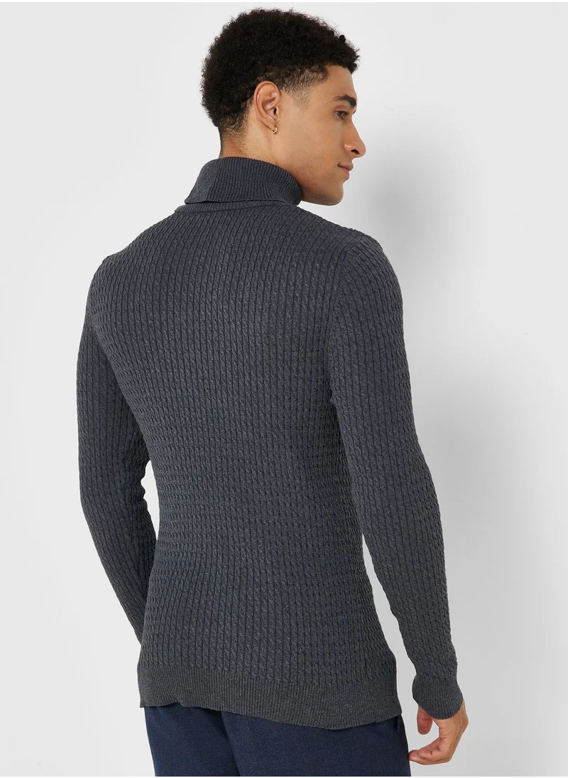 Seventy Five Roll Neck Sweater