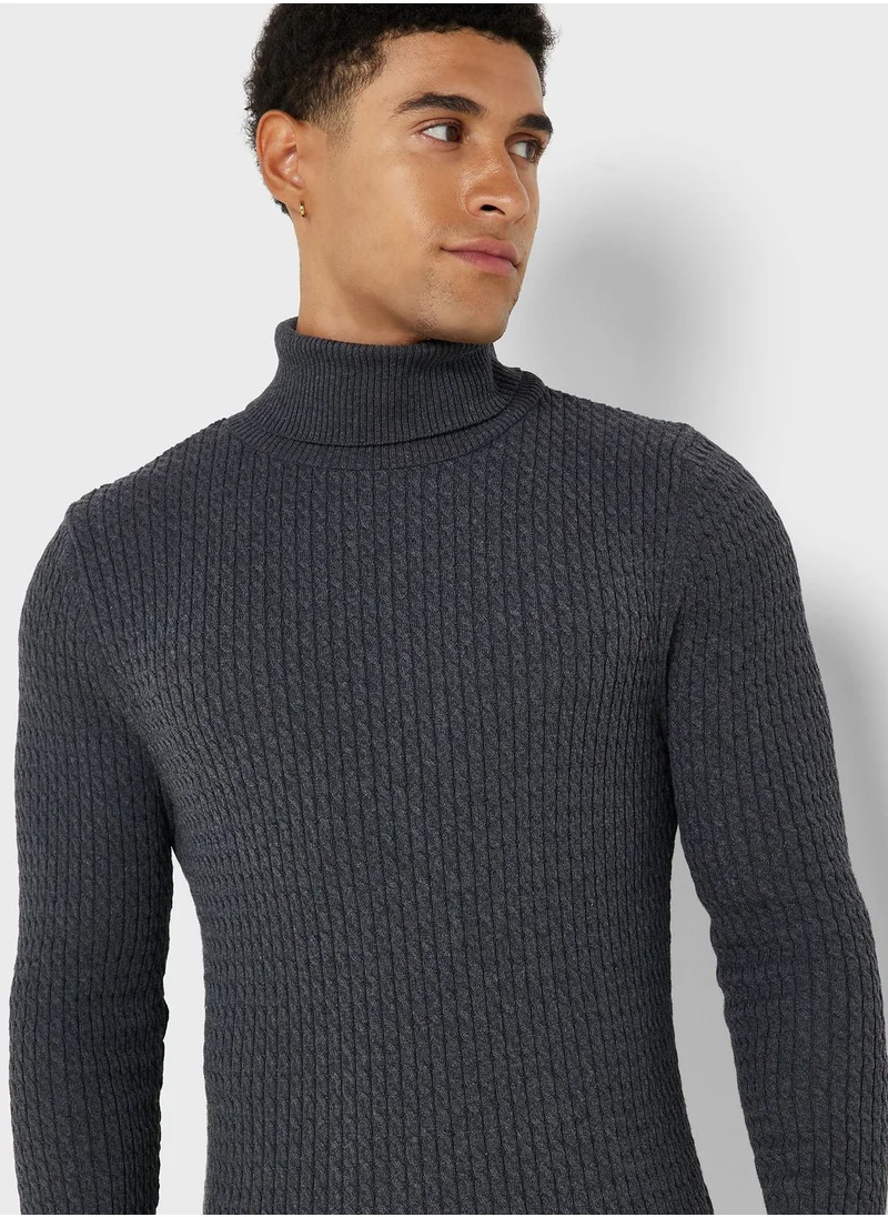 Seventy Five Roll Neck Sweater