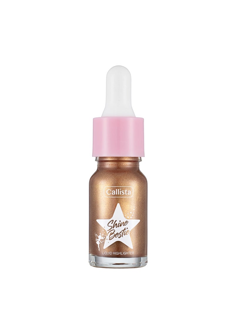 Callista Shine Bestie Liquid Highlighter 04 - Sunset Pixie - Image 1