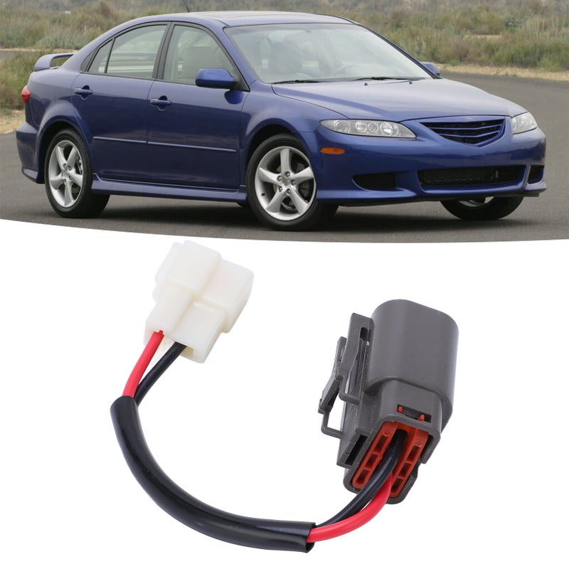 Alternator Repair Plug Harness 2 Pin Pigtail Connector Replacement for Mazda 6 MPV 2.3L 2.5L - Image 1