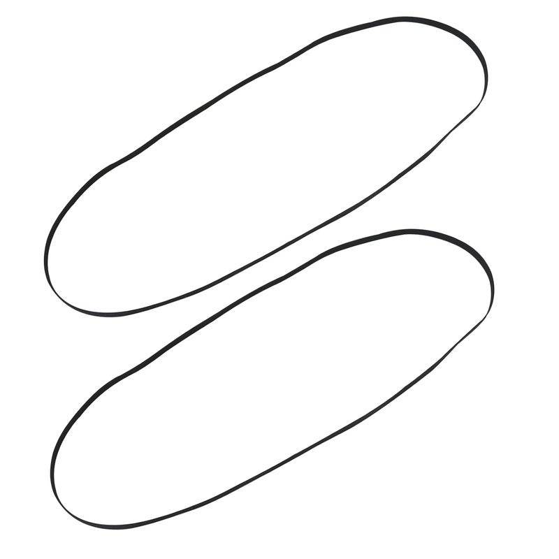 Audio Technica AT PL50 AT LP60 حزام طاولة الدوران 2 قطعة بديل محرك مطاطي تقليل الضوضاء - Image 1