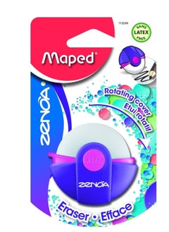 Maped 1-Piece Zenoa Eraser With Rotating Cover Assorted Colours  - Image 2