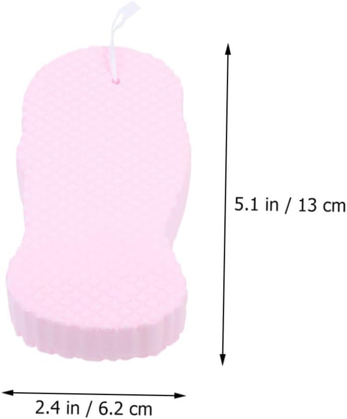 2pcs Lightweight Bath Sponge Sponges Brush for Boys and Girls Bathing and Shower - Image 2