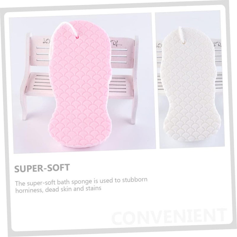 2pcs Lightweight Bath Sponge Sponges Brush for Boys and Girls Bathing and Shower - Image 4