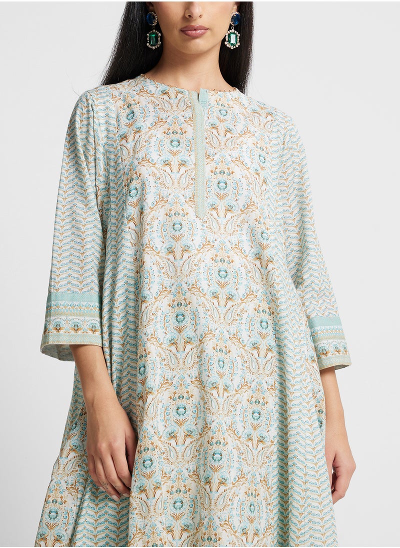 Biba - Kurta & Palazzo Set - Image 1