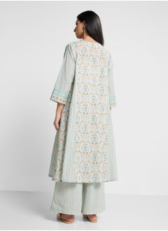 Biba Kurta & Palazzo Set  - Image 2