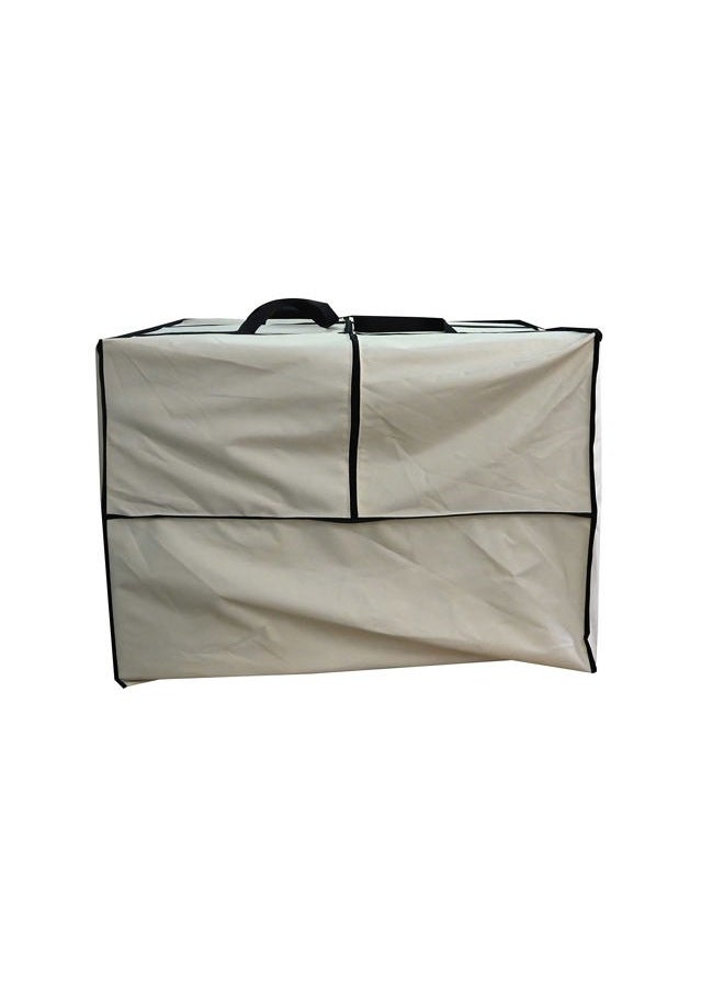 acoveritt Outdoor Square Cushion/Cover Storage Bag, Protective Zippered Storage Bags with Handles, 32''L x 32''W x 24''H Beige - Image 2