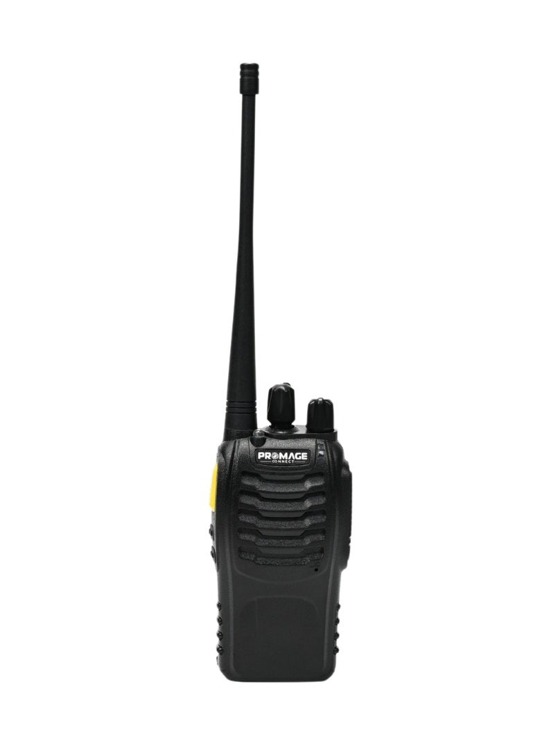 PROMAGE Promage Connect PC-WT710 Portable Radio Station Walkie-Talkies Six Pack, Compact And Lightweight Design, 1500 mAh Battery, Hands-free, For Outdoor Activities And Industrial Communication | 6 Pack  - Image 2
