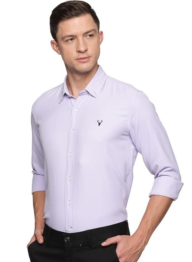 U.S. ELK Men's Button Down Shirt | Casual Slim Fit Shirt | Long Sleeve Oxford Shirts For Men | Smart Fit Cuff - Image 1