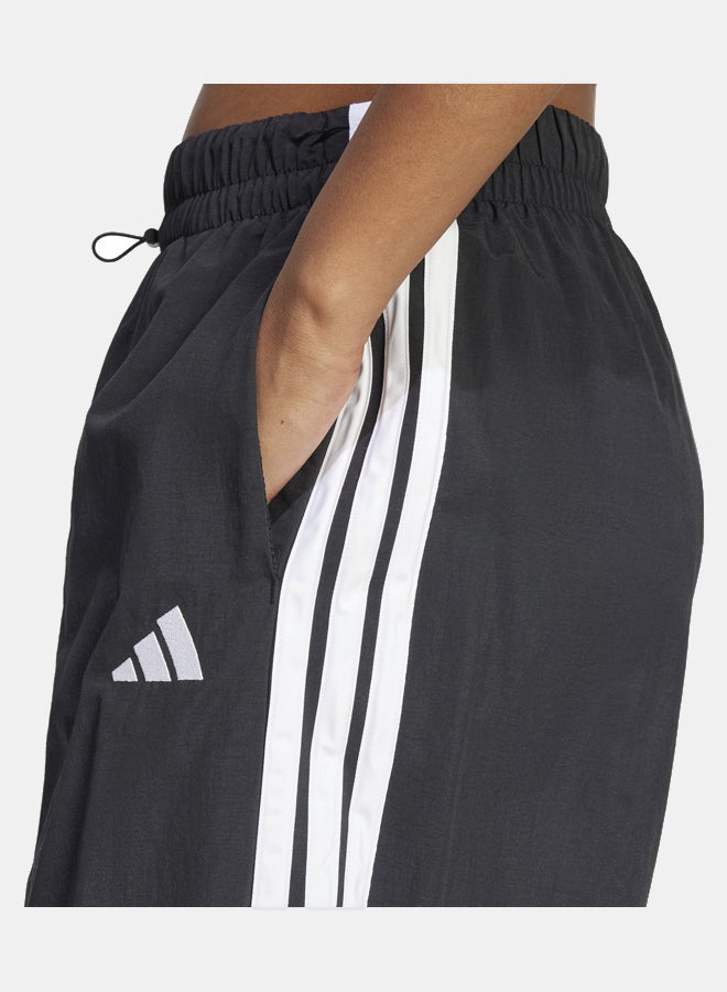 Adidas Essentials 3-Stripes Lifestyle Woven Parachute Tracksuit Bottoms  - Image 3