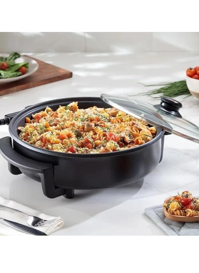 سبيس شوب حلة طهي طعام كهربائي (7,5 لتر - 1500 وات) dsp KC3030A، اسود  - Image 2