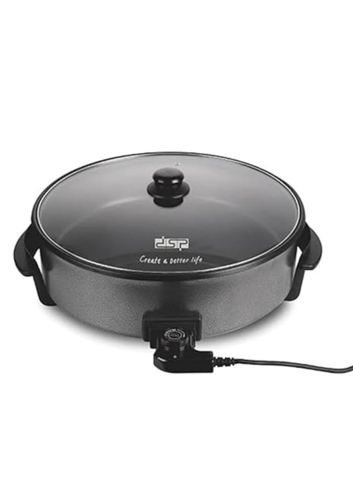 سبيس شوب حلة طهي طعام كهربائي (7,5 لتر - 1500 وات) dsp KC3030A، اسود  - Image 5
