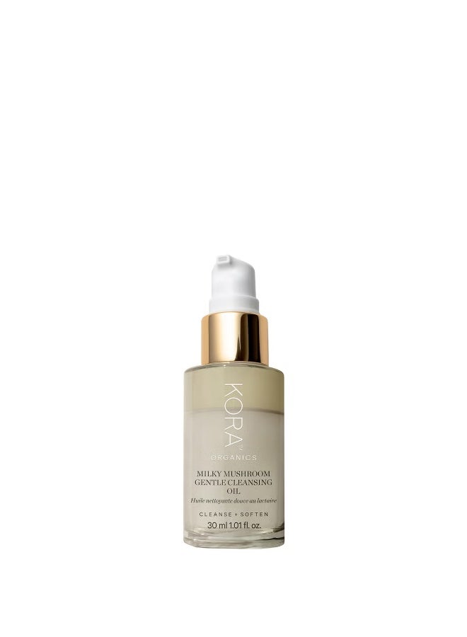 Kora Organics Milky Mushroom Gentle Cleansing Oil 30ml - Image 1