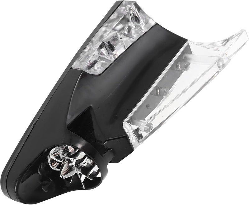Healifty Car Shark Fin Antenna with LED Illumination Roof Mount Base Antenna Replacement for Vehicle Visibility - Image 1