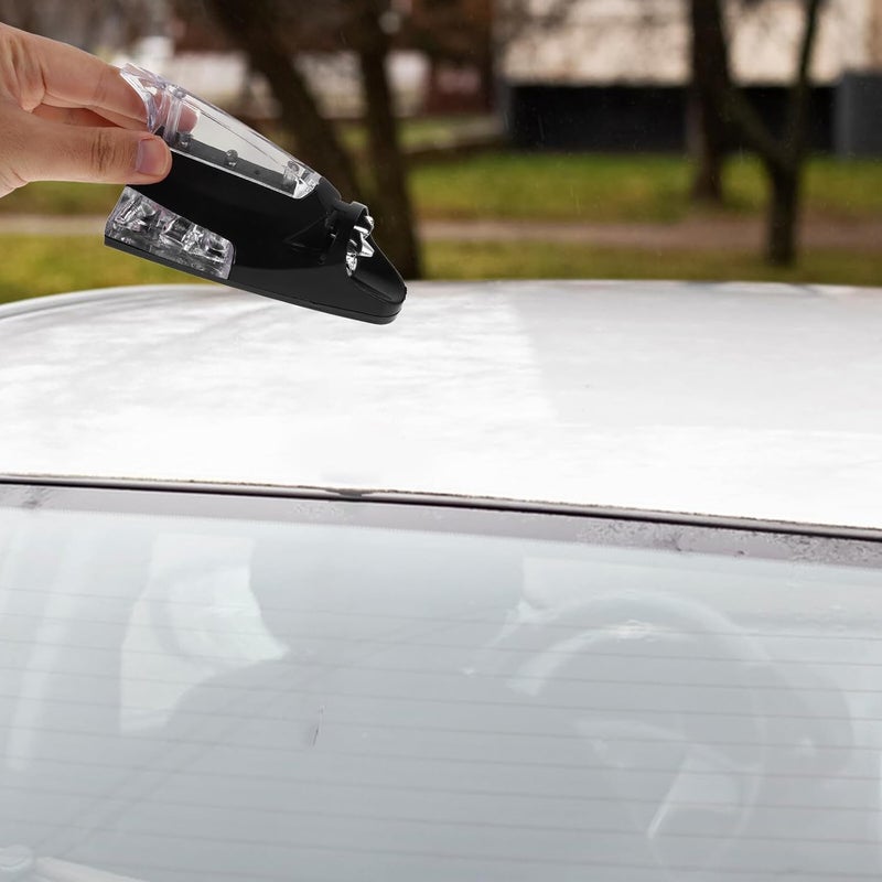 Healifty Car Shark Fin Antenna with LED Illumination Roof Mount Base Antenna Replacement for Vehicle Visibility - Image 5