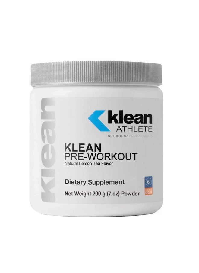 Health & Household - Klean Athlete Pre-Workout | Unique Formula With Beet Root Extract, Vitamin C, And Organic Caffeine To Support Athletic Endurance | 7 Ounces | Natural Lemon Tea Flavor - Image 1