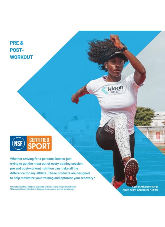 Health & Household - Klean Athlete Pre-Workout | Unique Formula With Beet Root Extract, Vitamin C, And Organic Caffeine To Support Athletic Endurance | 7 Ounces | Natural Lemon Tea Flavor - Image 1