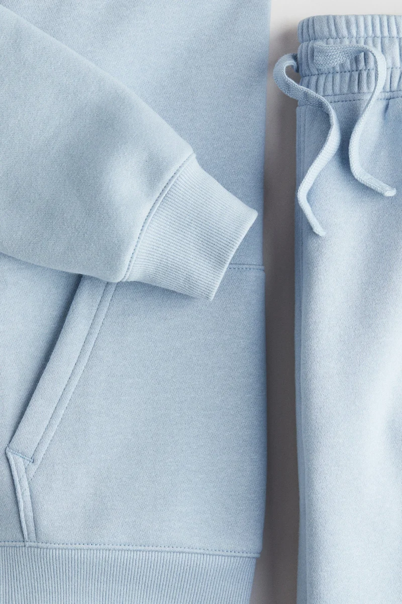 H&M 2-piece hoodie and sweatshorts set