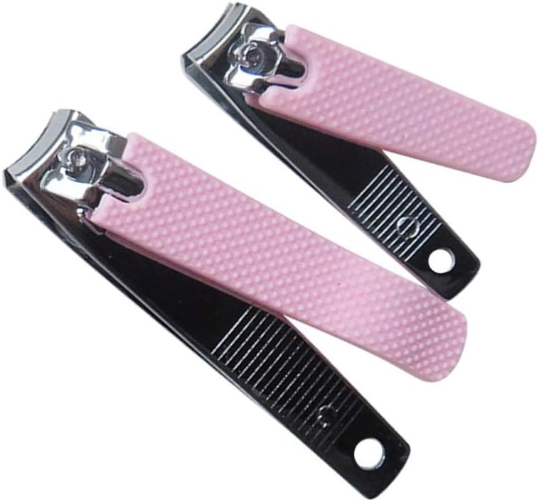 klarako Nail Clippers, Toenail and Fingernail Clippers, Sharp, Cutting Edges for Thick Nails, with Silicone Cover, Trimmer Set for Men & Women 2pcs - Image 1