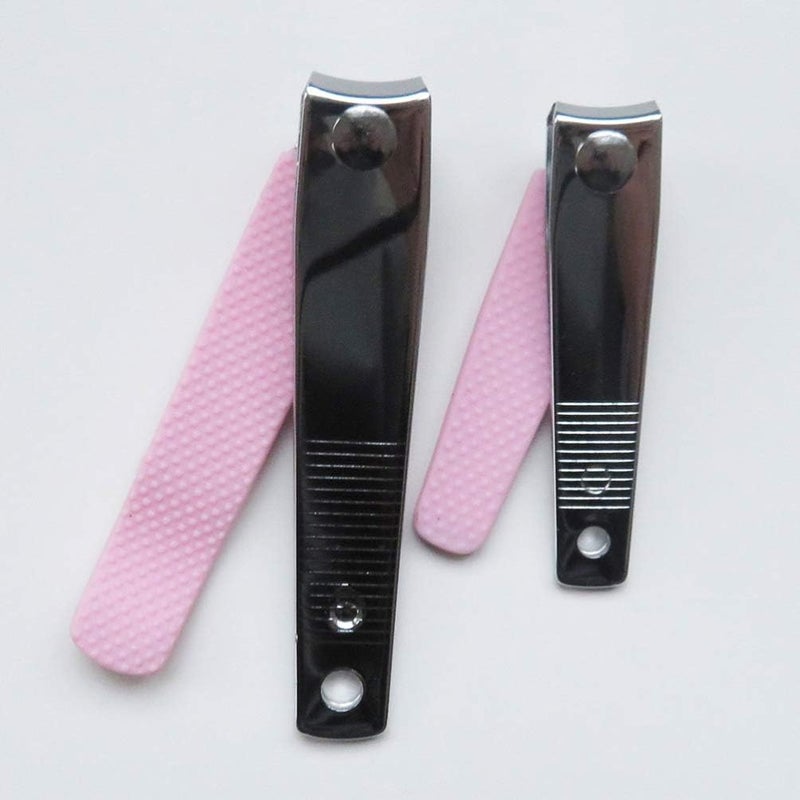 klarako Nail Clippers, Toenail and Fingernail Clippers, Sharp, Cutting Edges for Thick Nails, with Silicone Cover, Trimmer Set for Men & Women 2pcs - Image 3