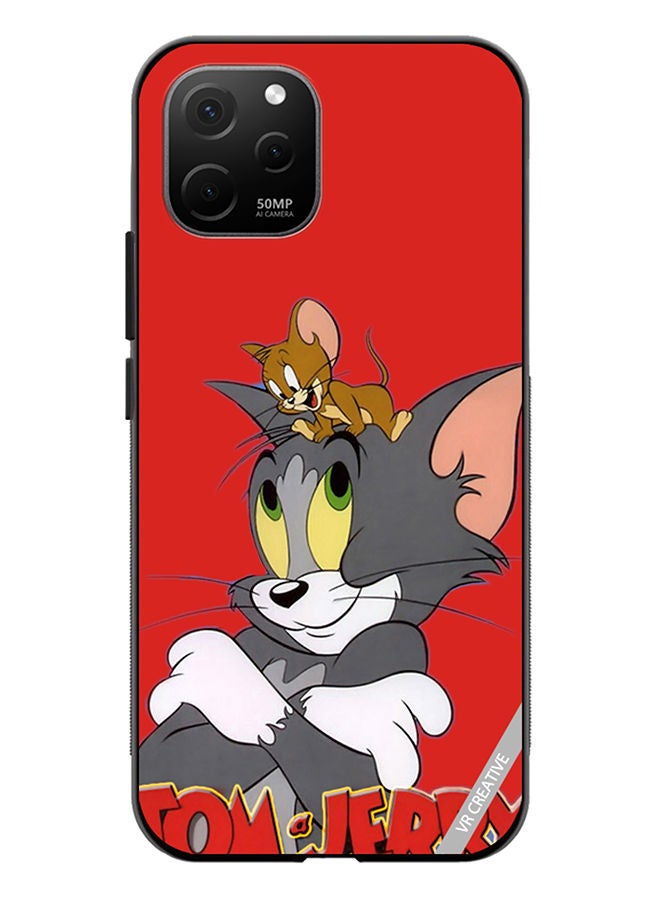 VR CREATIVE Protective Case Cover For Huawei Nova Y61 Tom And Jerry Design Multicolour - Image 1