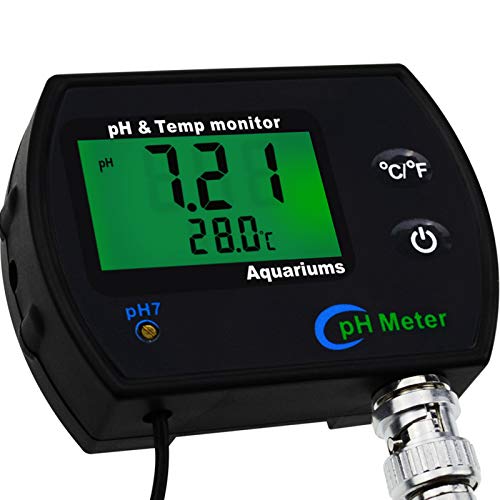 DANOPLUS 2-in-1 Combo pH & Temperature Meter Water Quality Tester Replaceable BNC pH Electrode for Aquariums Hydroponics Tanks Aquaculture Laboratory - Image 5