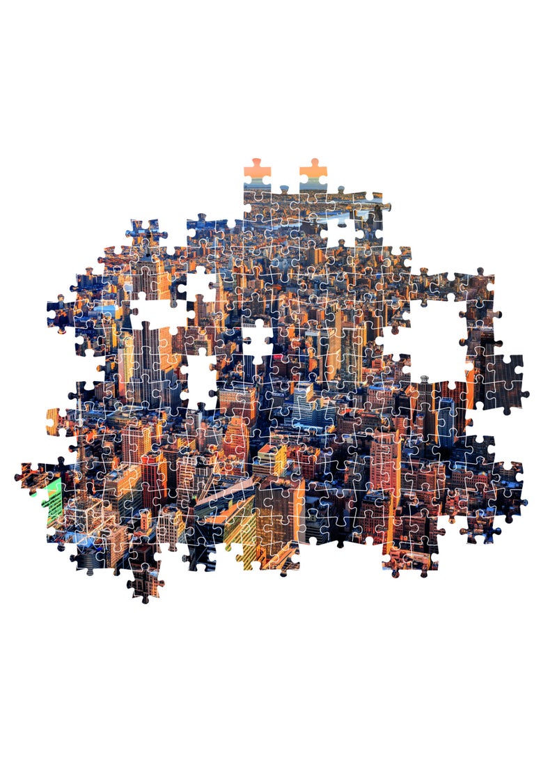 Clementoni Puzzle HQC New York City + Poster 1000-Pieces | Jigsaw Puzzle | Puzzle for Adults | Challenging Puzzle | Perfect for Stress Reliever and Puzzle Lovers | Made in Italy - Image 2