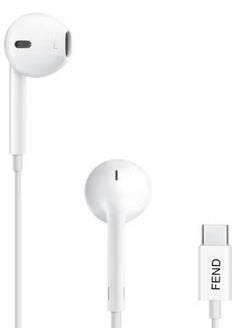 USB-C Earpods with High-Quality Audio, Inline Remote & Microphone – Compatible with iPhone 16 Series (16, 16 Plus, 16 Pro, 16 Pro Max)