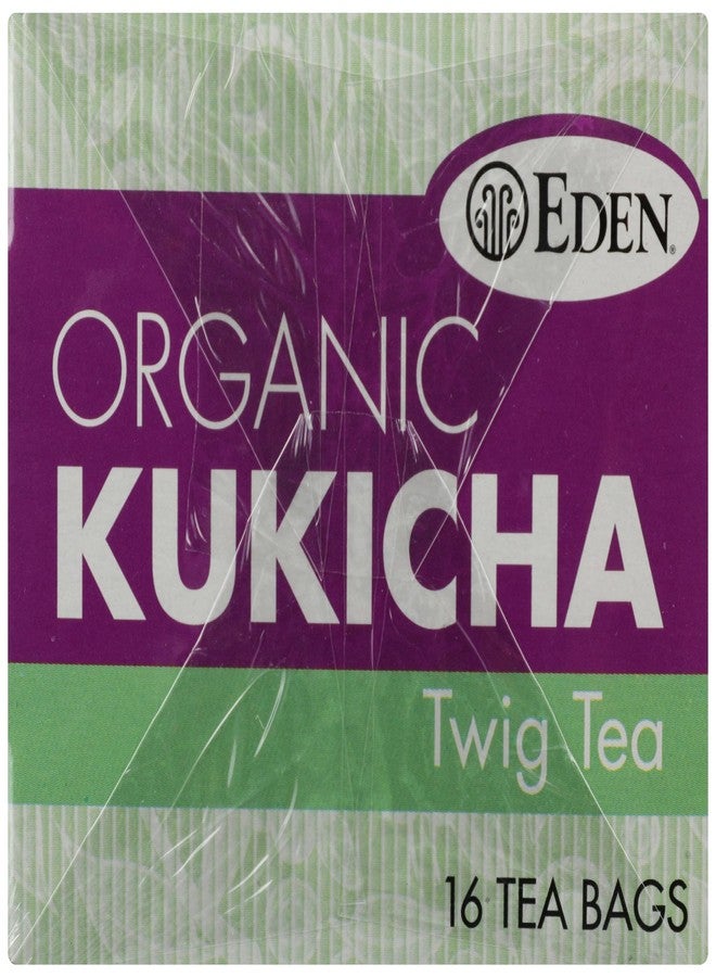 Eden Twig Tea, Tea Bags, Kukicha, Organic 1.12 oz Boxes - Image 5