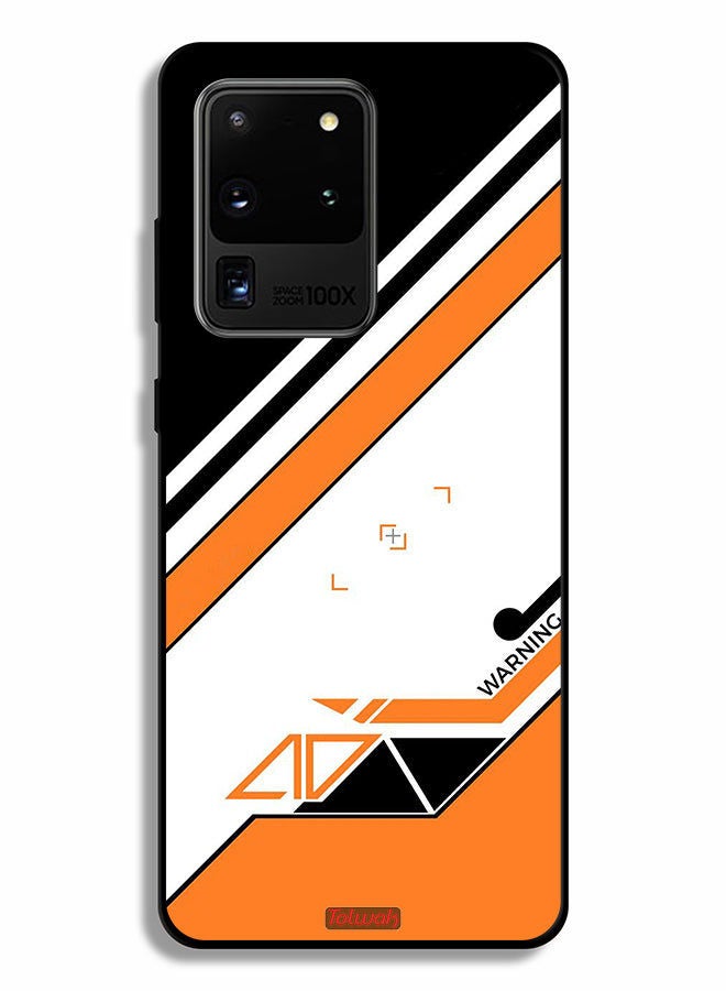 Tolwak Samsung Galaxy S20 Ultra 5G Protective Case Cover Warning - Image 2