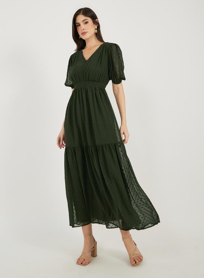 Styli Tiered Chiffon Dress  - Image 2