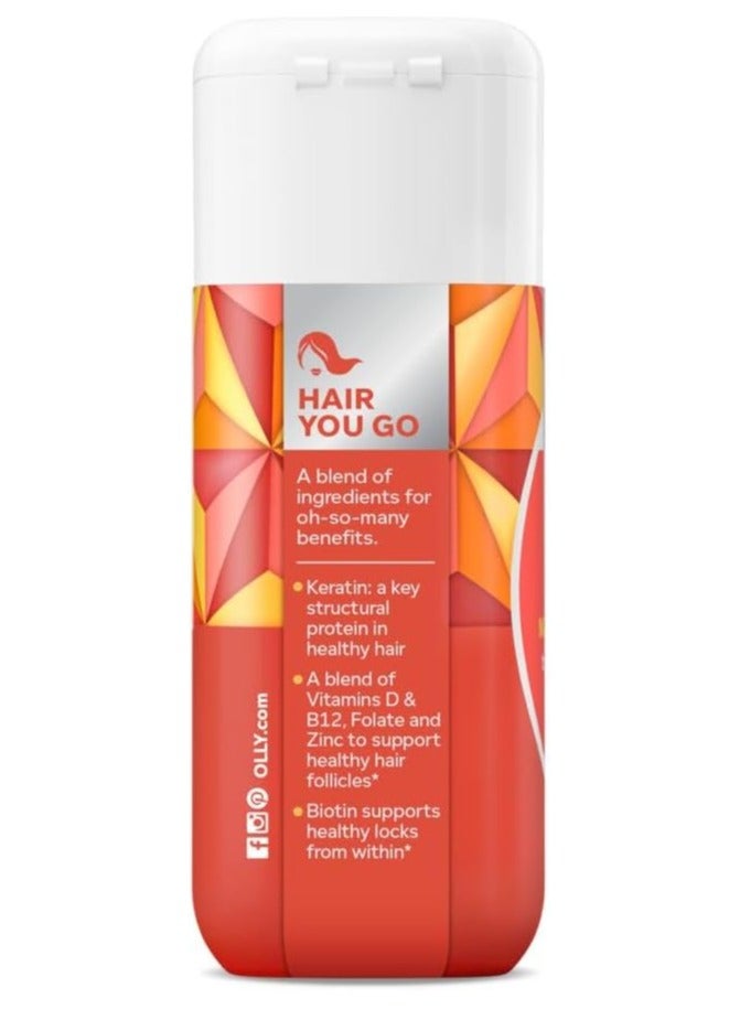OLLY Ultra Strength Hair Multi-Benefit-Blend,Support Healthy Hair 30 Softgels - Image 4