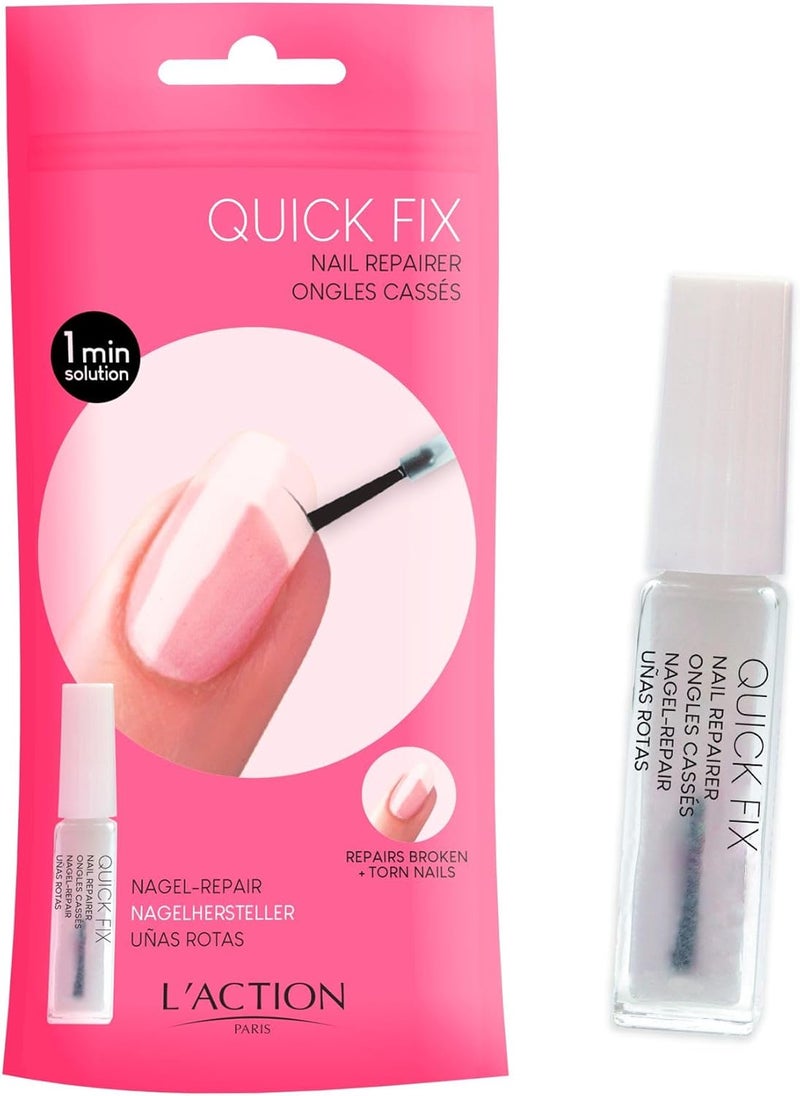 L'Action Paris Quick Fix Nail Repairer - 8ml Gel for Broken and Torn Nails - Image 1