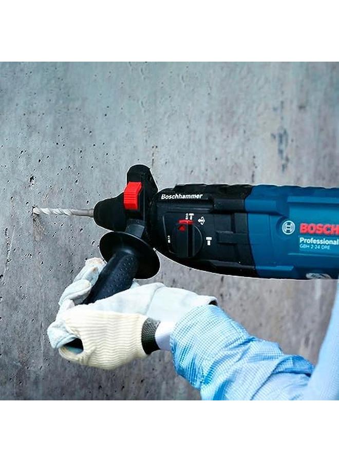 BOSCH Sds Plus 1 Drill Bit For Rotary Hammer Drills Optimised For Drilling Inch Concrete 2 Flute U Shape Flute Design Provides Effective Dust Removal 8.00 Mm Diameter 210 Mm Total Length 1 Pcs - Image 4