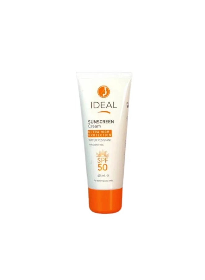 Ideal Ultra Protection Sunscreen SPF 50 Water Resistant 60ml