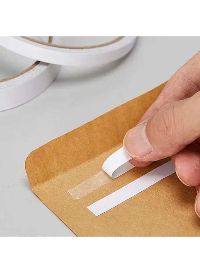 2 Pack Double Sided Tape 787 4 Inch Long Transparent Strong Adhesive For Office School DIY - Image 3