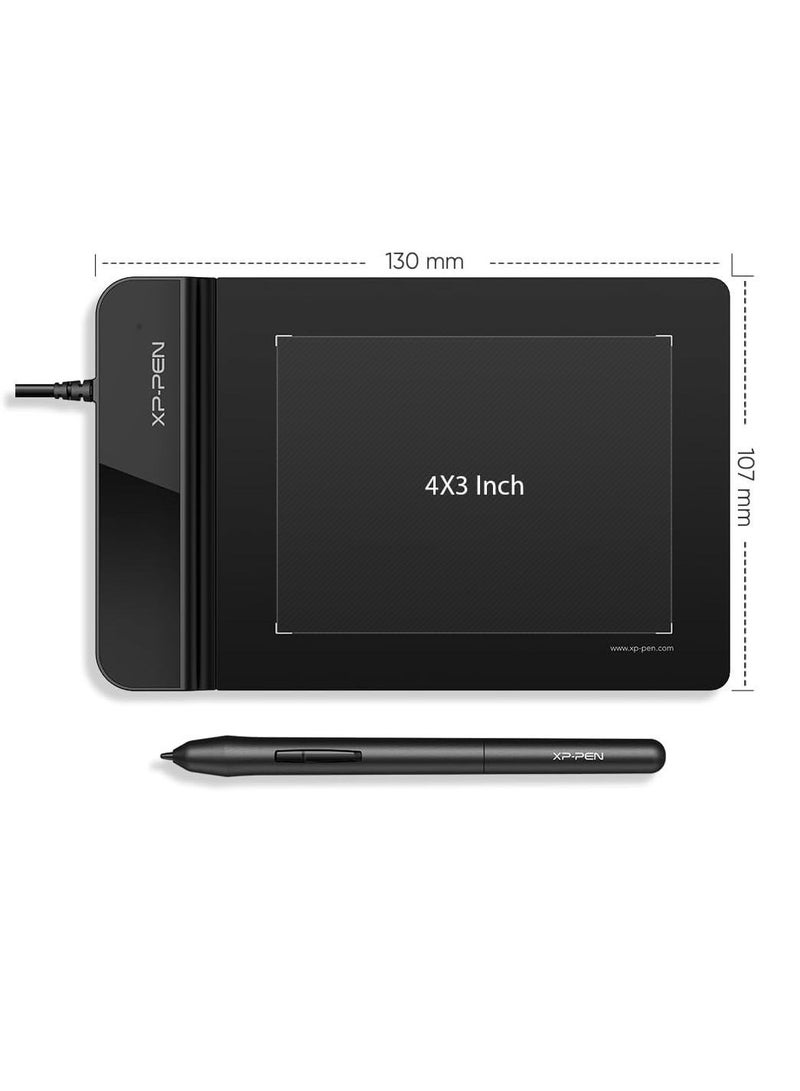 XP-PEN G430S OSU Drawing Tablet, Ultra-Slim 4 × 3" Graphics Tablet with 8192 Pressure Levels Stylus for Gaming, Digital Art, Teaching & Online Learning - Image 2