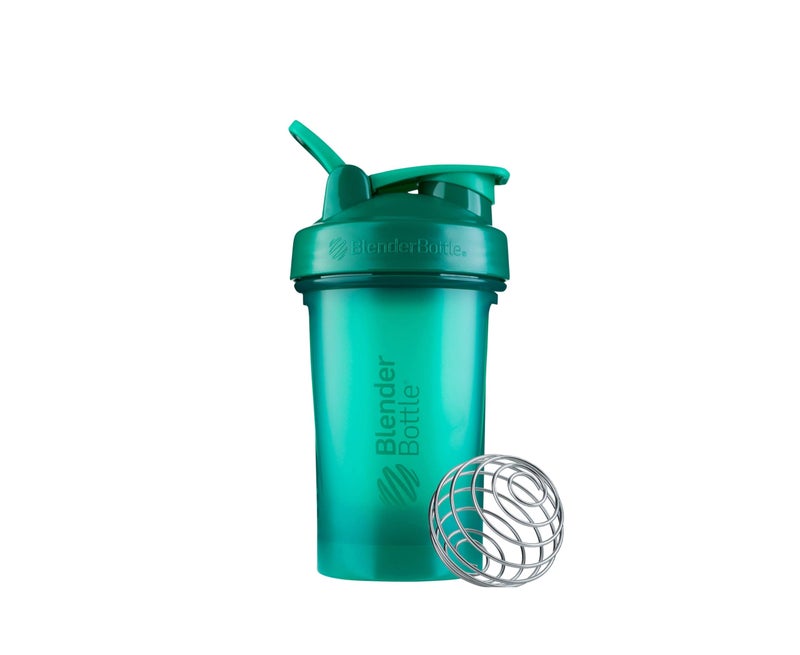 BlenderBottle Classic V2 Shaker Bottle Perfect for Protein Shakes and Pre Workout, 20-Ounce, Emerald Green - Image 1