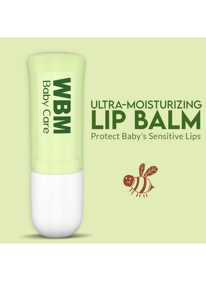 WBM Care Baby Lip Balm | Clean, Natural, And Non-Toxic Formula | Fragrance-Free Lip Care For Babies, Gentle Hydration And Protection For Delicate Lips - Image 2