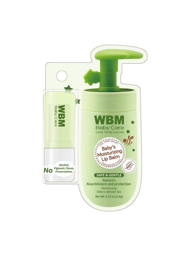 WBM Care Baby Lip Balm | Clean, Natural, And Non-Toxic Formula | Fragrance-Free Lip Care For Babies, Gentle Hydration And Protection For Delicate Lips - Image 1