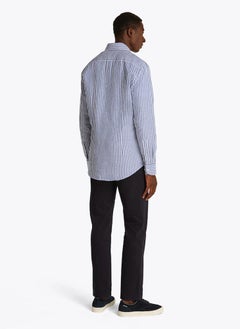 TOMMY HILFIGER Slim Cotton Linen Shirt  - Image 2