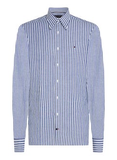 TOMMY HILFIGER Slim Cotton Linen Shirt  - Image 5
