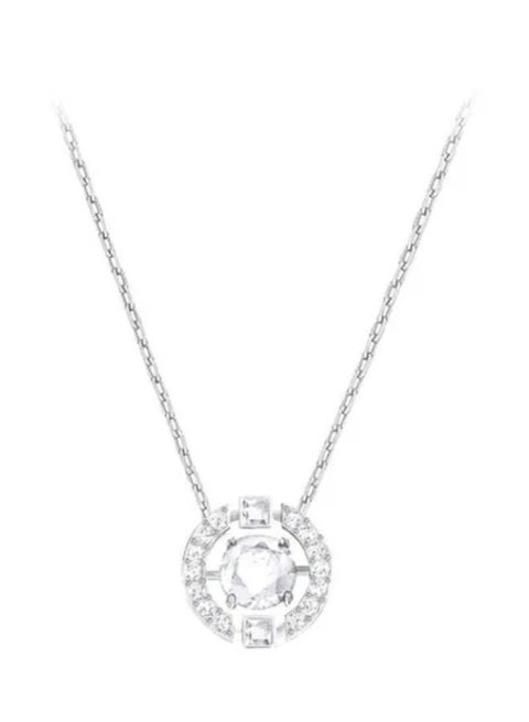 Generic  Sparkling Dance Round Necklace