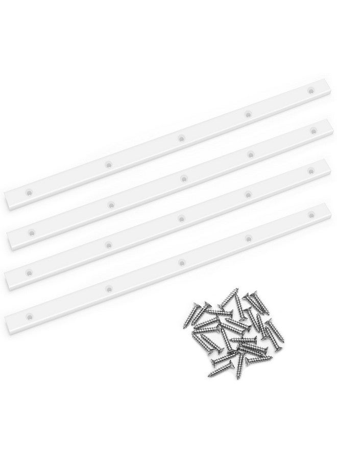 Coolrunner Crosscut Sled for Table Saw 3/4" X 3/8" X 17" Table Saw Sled Plastic Crosscut Sled with Predrilled Holes and Screws Ideal for U Tracks Woodworking Miter Slots Router Table and Bandsaws (4) - Image 1
