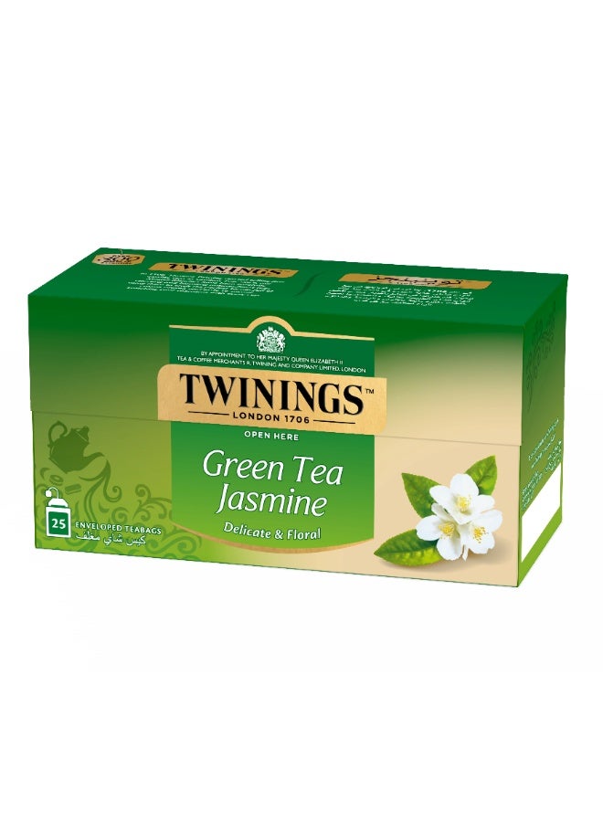 Twinings Jasmine 25 Tea Bags 50 Grams - Image 3