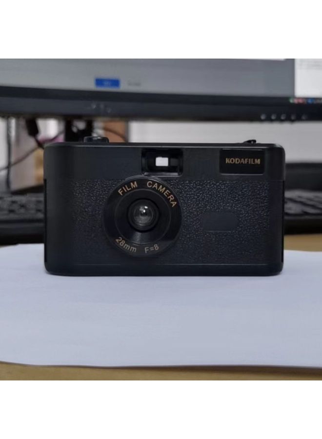 135 Retro Camera Film Camera Non-disposable Direct Supply-Color:Black Lightless Model 135 Camera With Left And Right Double Holes  - Image 4