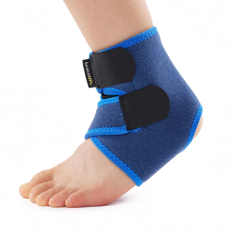 Kids Ankle Brace Youth Sports Support for Boys Girls Adjustable Foot Stabilizer for Sprains Injuries Active Play for Daily Wear S 41411 ft