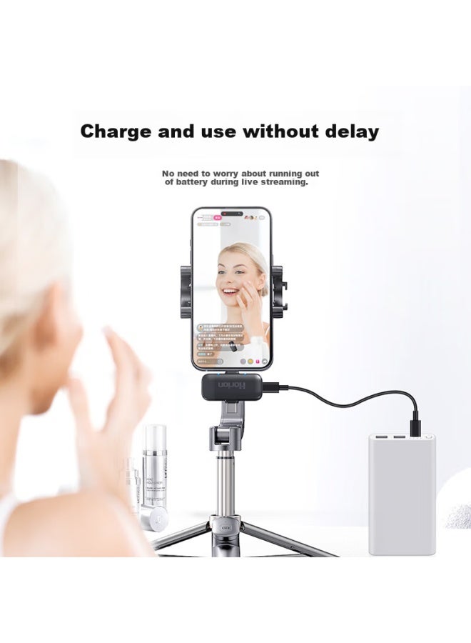 Horion Hm-lp1 Wireless Lavalier Microphone For Live Recording, Broadcasting, Outdoor Noise Reduction, Mobile Interviews, And Video Shooting - Image 4