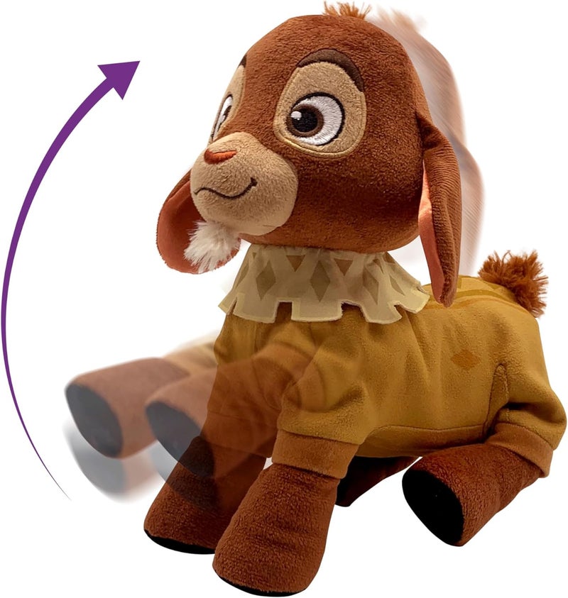 Just Play DISNEY WISH Valentino Jumping Feature Plush, Kids Toys for Ages 3 Up - Image 4