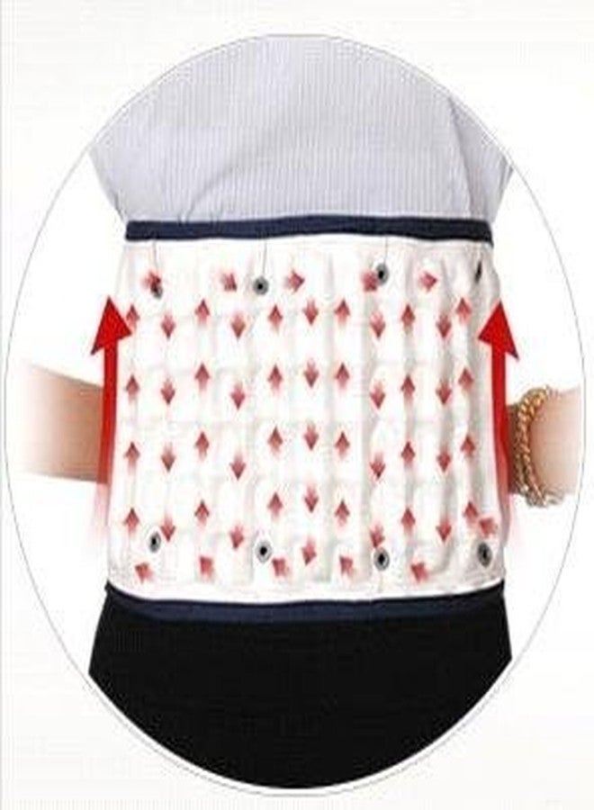 جيرن حزام تخفيف الضغط على الظهر، دعامة للخصر والفقرات القطنية، حزام شد قابل للنفخ للعمود الفقري، مقاس كبير - Image 4